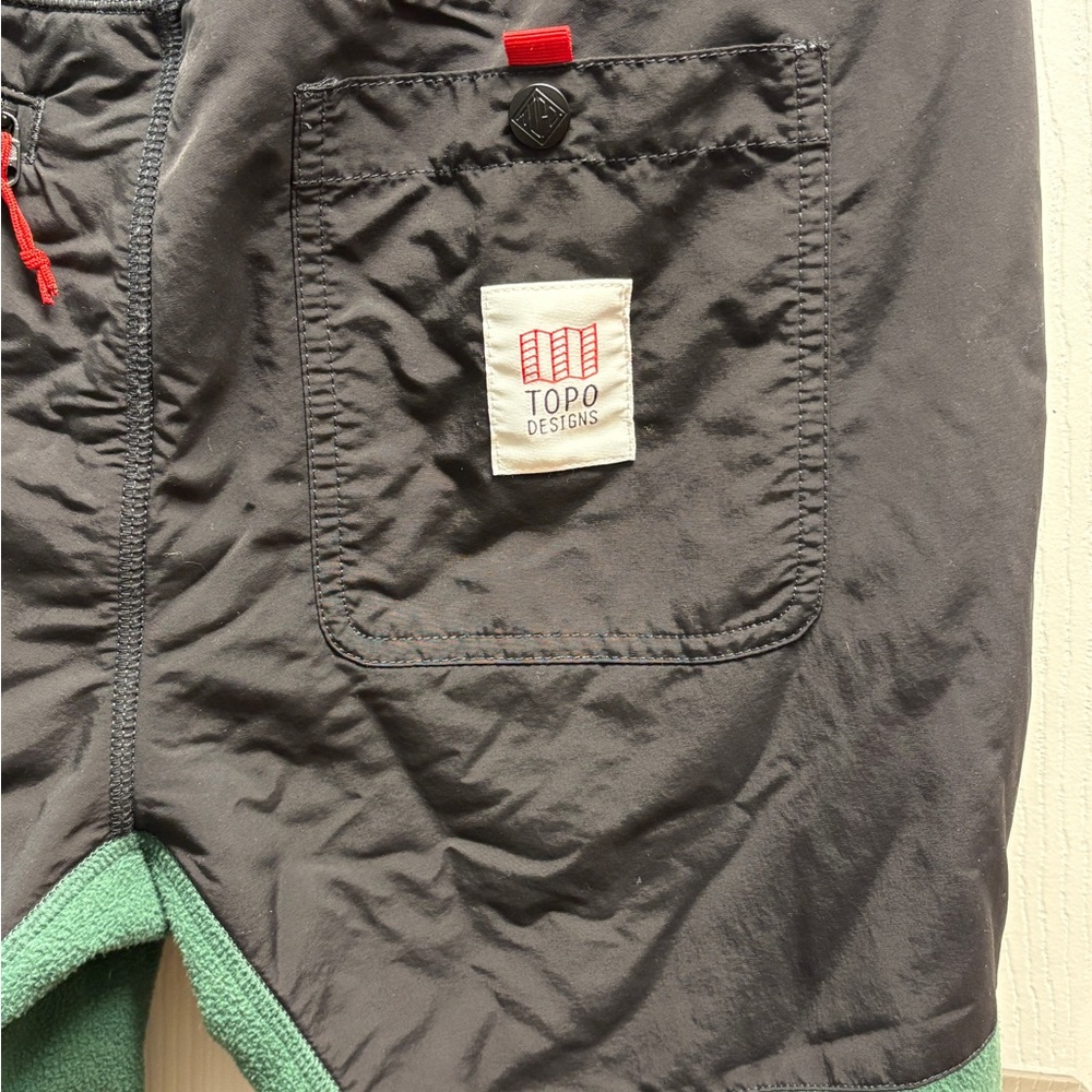 Topo Designs Green Mountain Fleece Pants Green - Picture 3 of 4